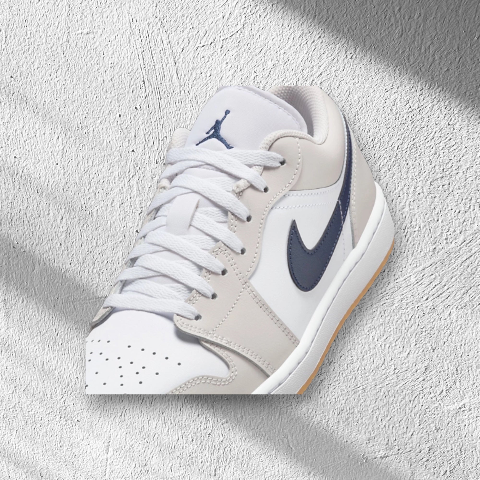 Nike Air Jordan 1 Low ' Midnight Navy/Neutral Grey'