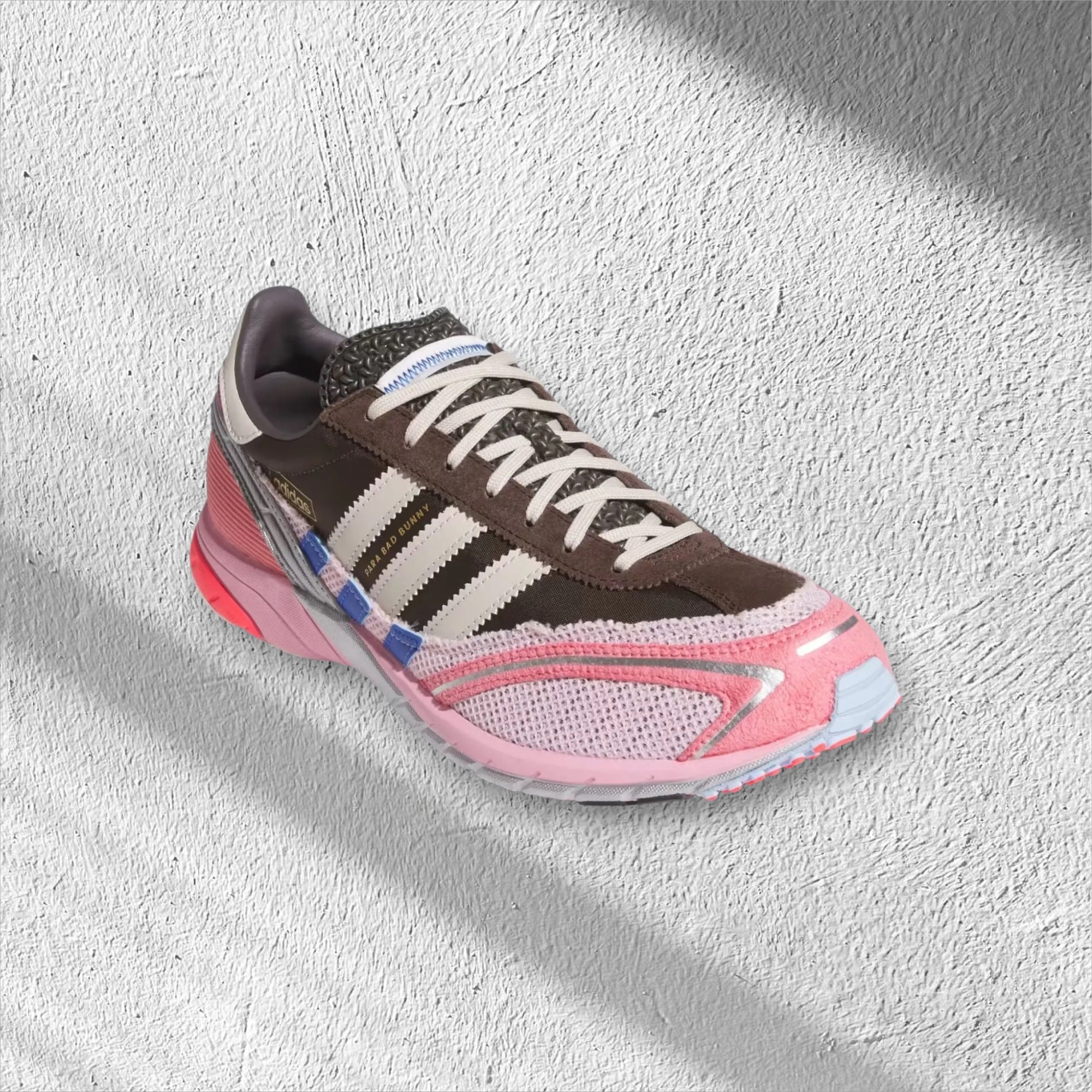 Adidas x Bad Bunny ADZero SL72 'Brown Clear Pink'