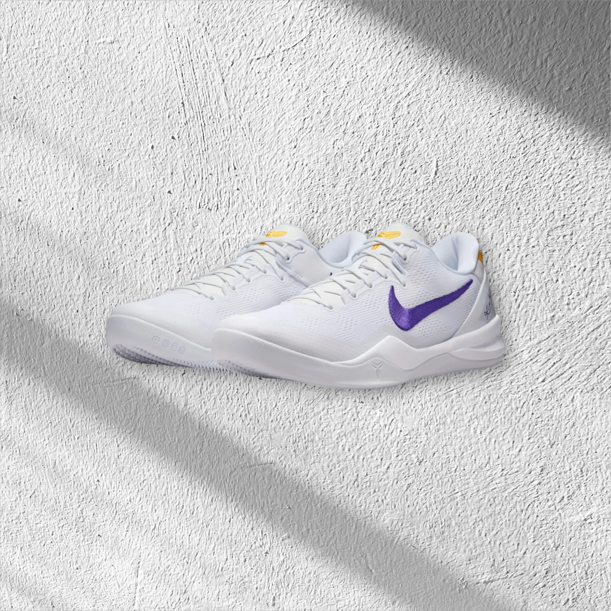 Kobe 8 Protro 'Lakers Home'  'White/Court Purple/University Gold'