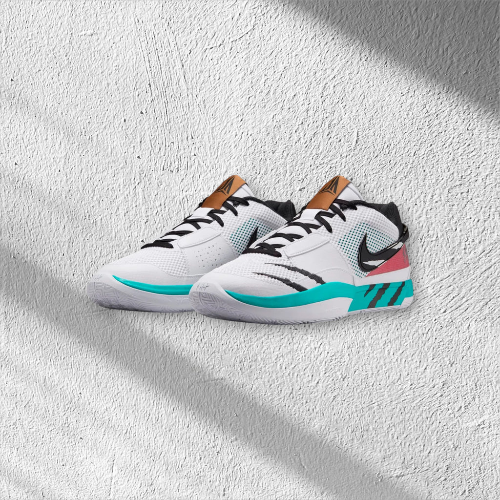 Nike JA 1 'Reverse Scratch'  'White/Turbo Green/Red/Black'