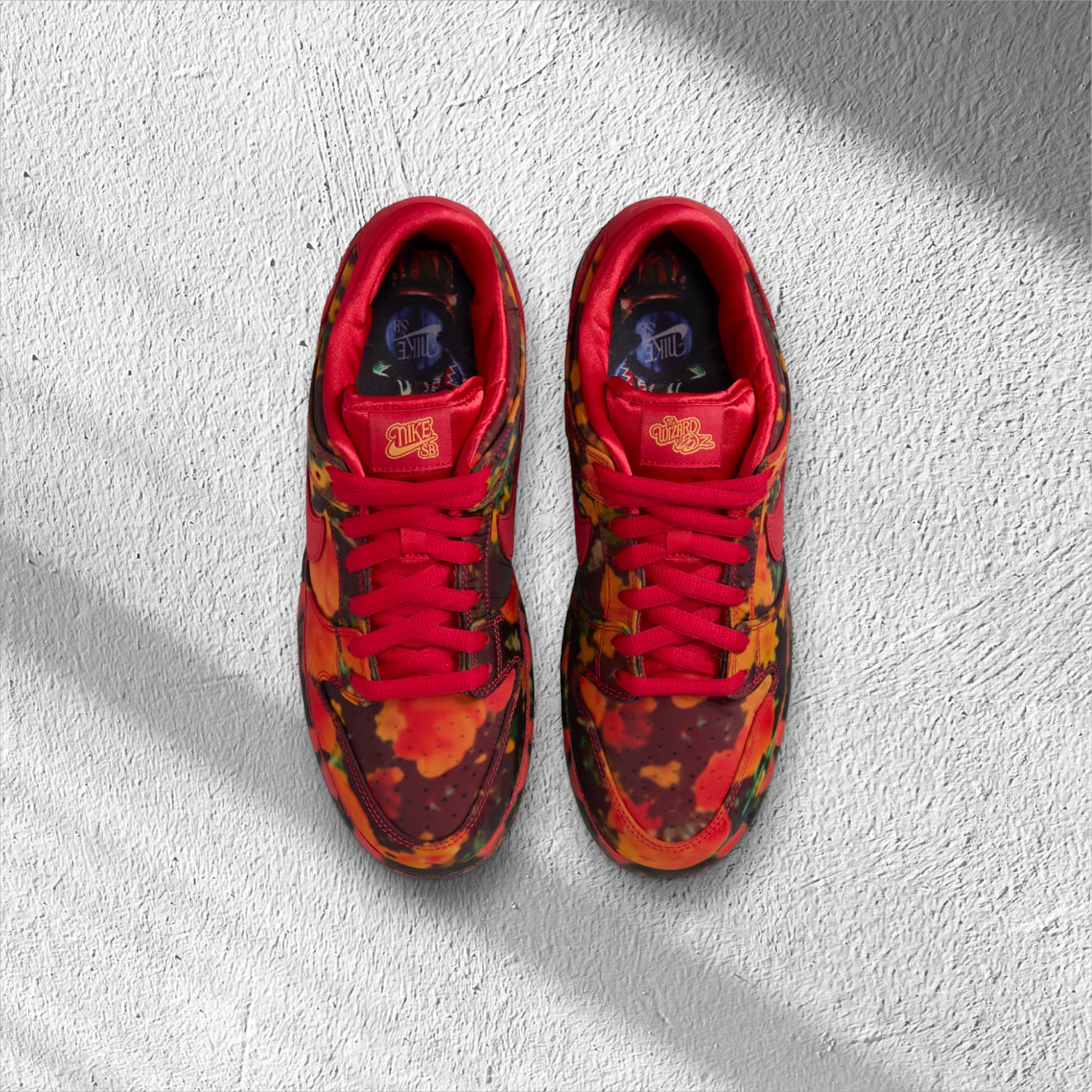 Nike Dunk SB Low 'Wizard of Oz' 'Poppy Field'