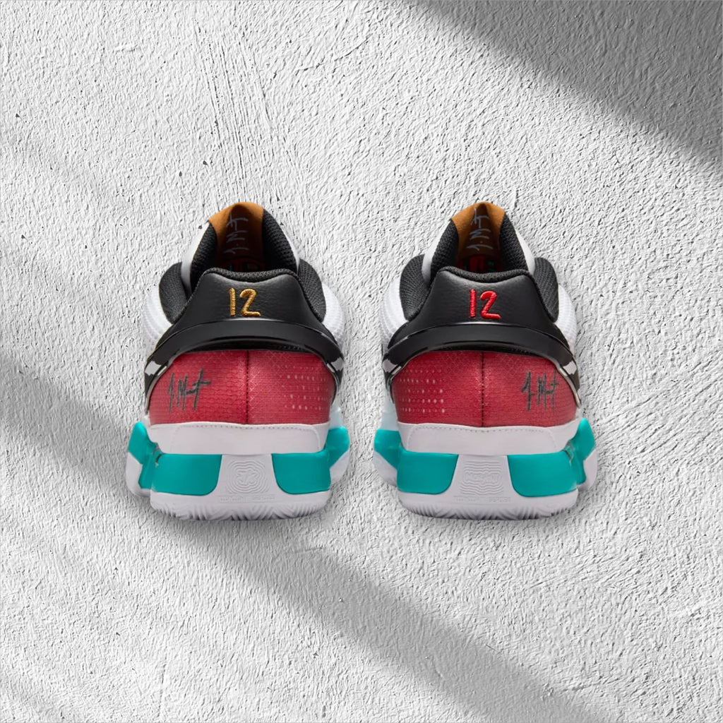 Nike JA 1 'Reverse Scratch'  'White/Turbo Green/Red/Black'