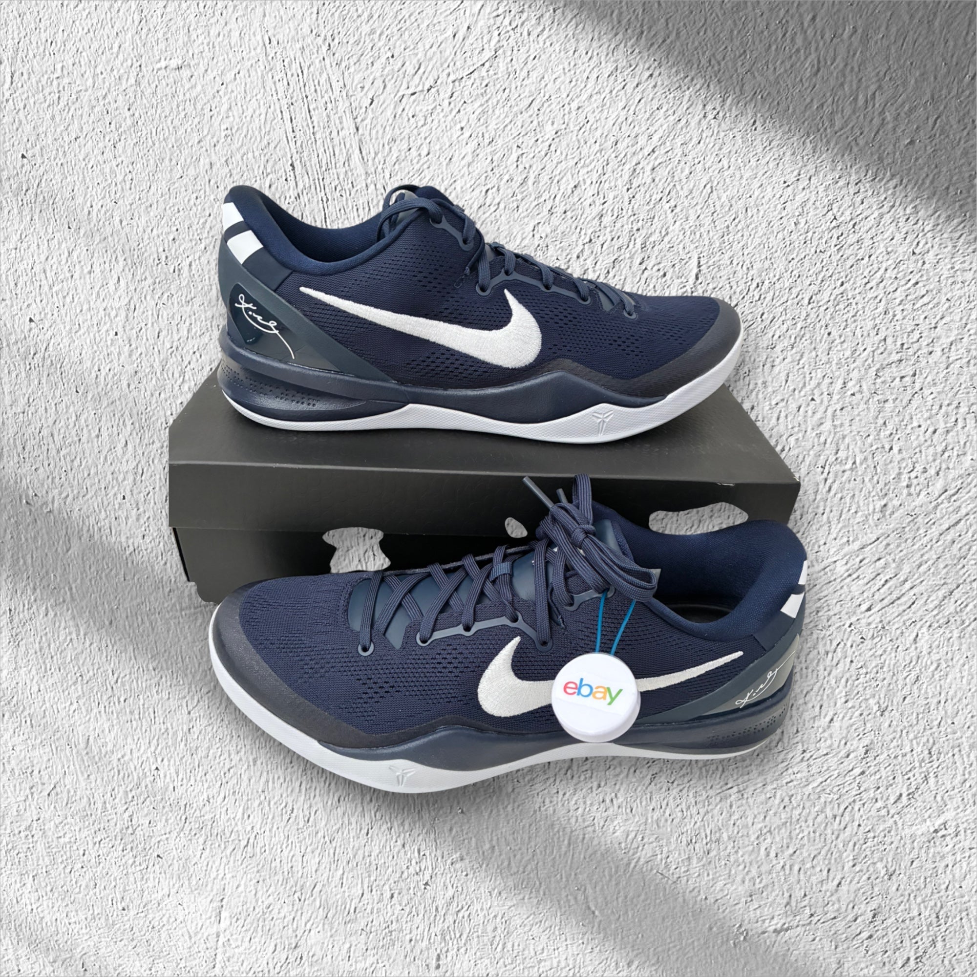 Nike Kobe 8 Protro 'Team Bank'  'College Navy/White'