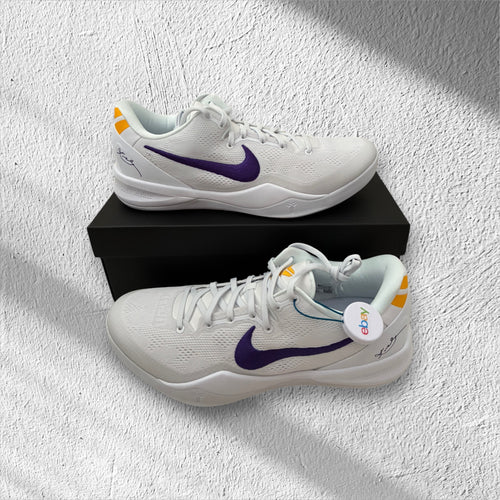 Kobe 8 Protro 'Lakers Home'  'White/Court Purple/University Gold'
