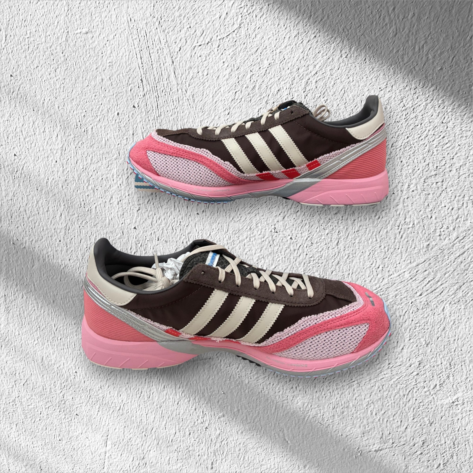 Adidas x Bad Bunny ADZero SL72 'Brown Clear Pink'