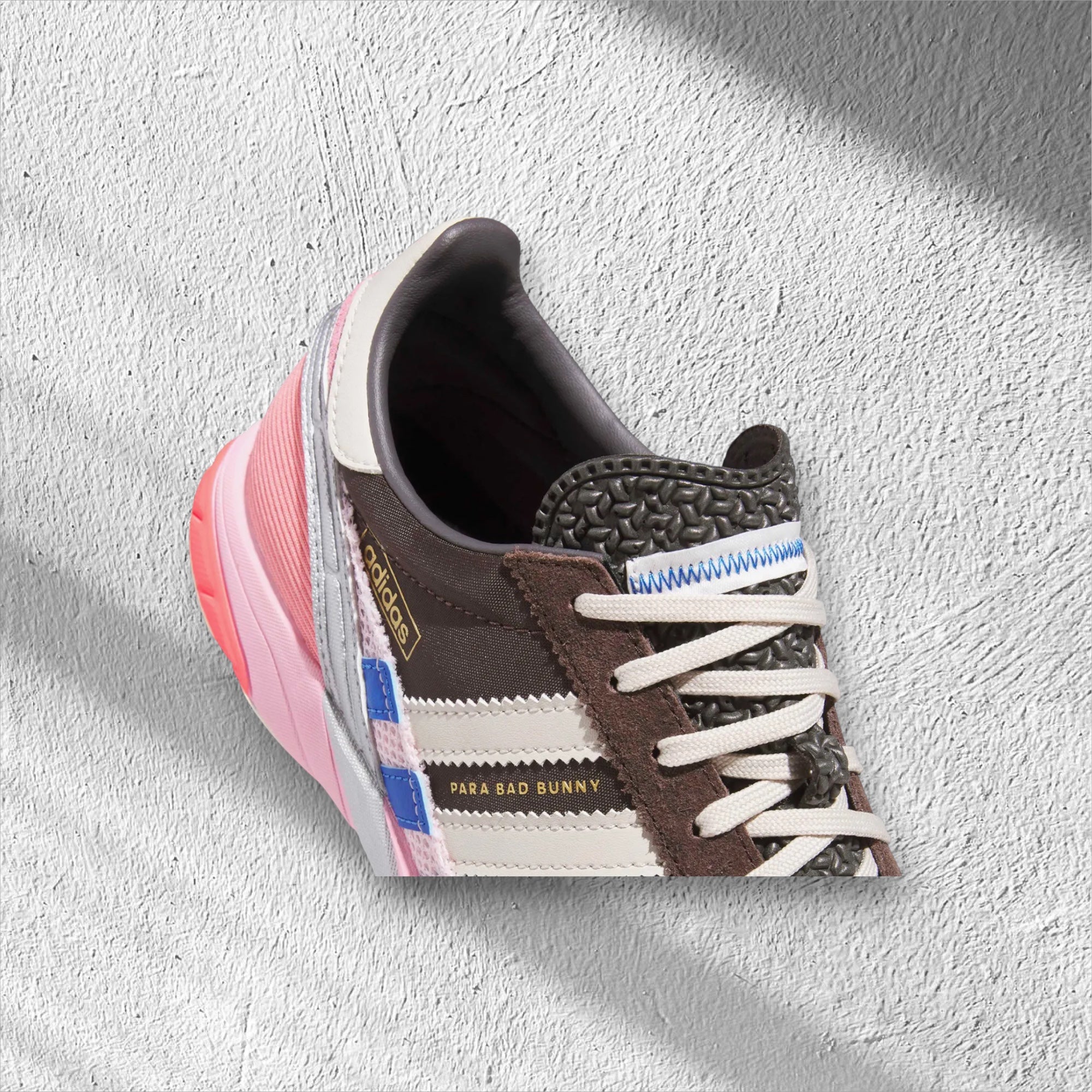 Adidas x Bad Bunny ADZero SL72 'Brown Clear Pink'