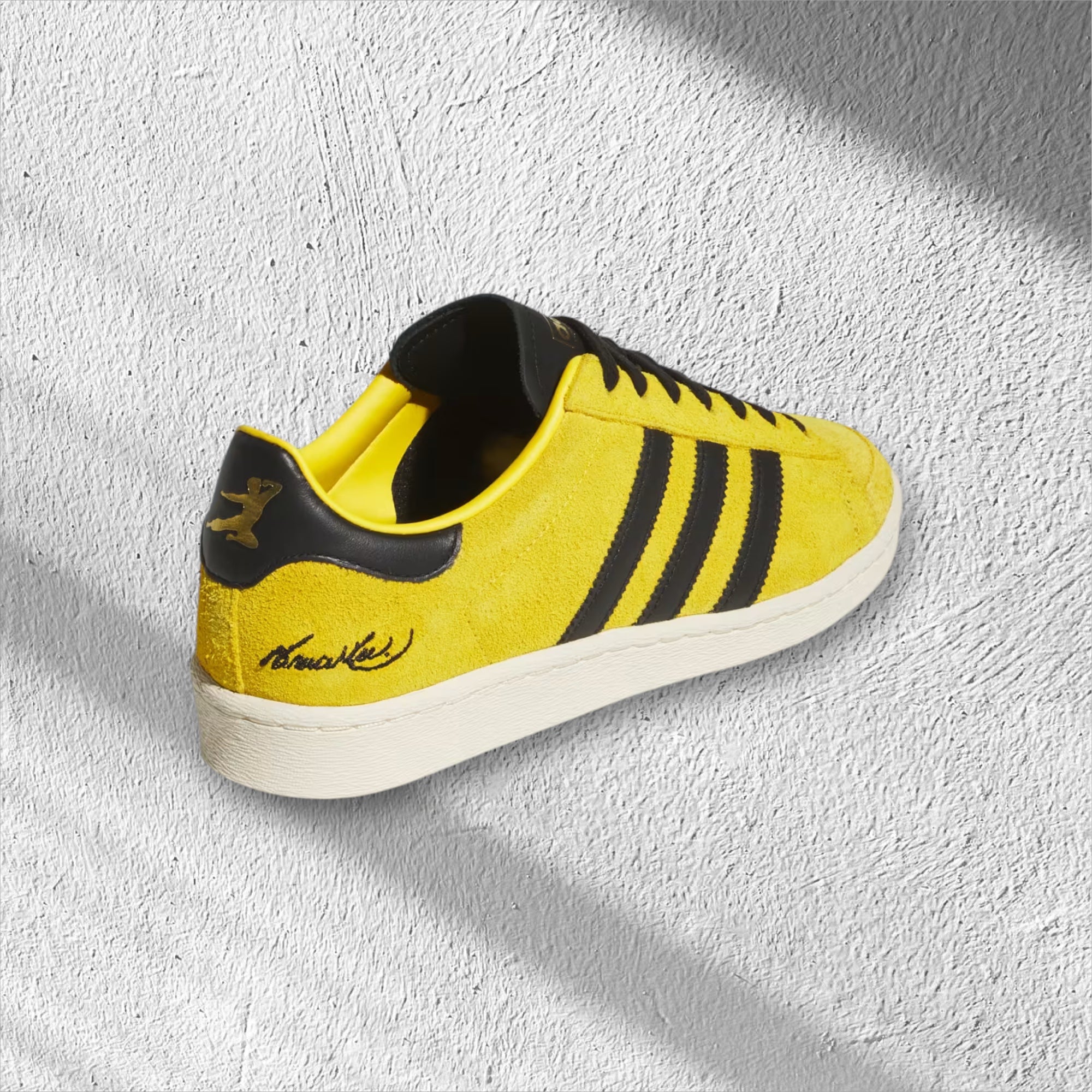 Adidas Jabbar Low x Bruce Lee 'Game of Death''Yellow/Black/Cream'