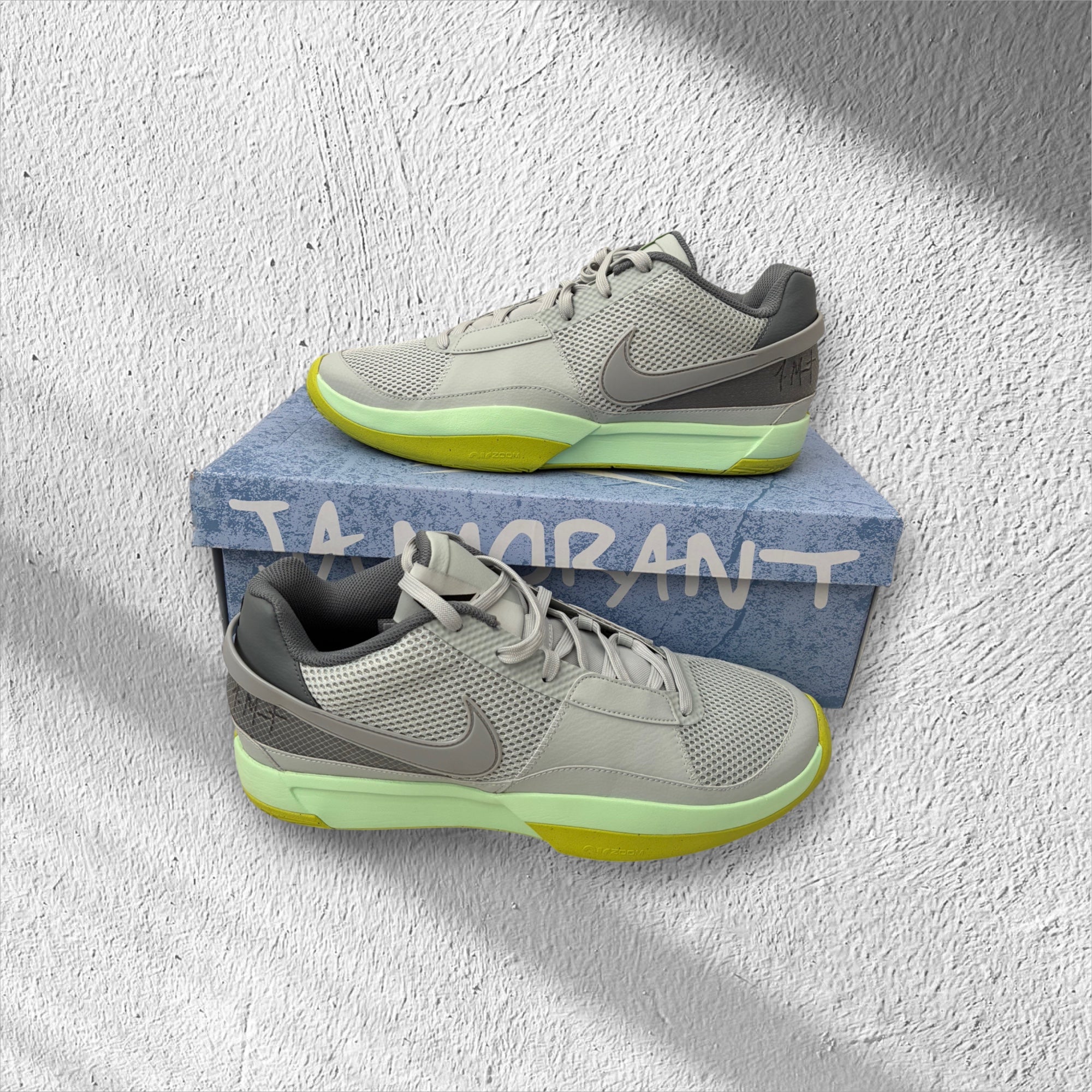 Nike JA Morant 1  'Silver/Cool Grey/Granite'