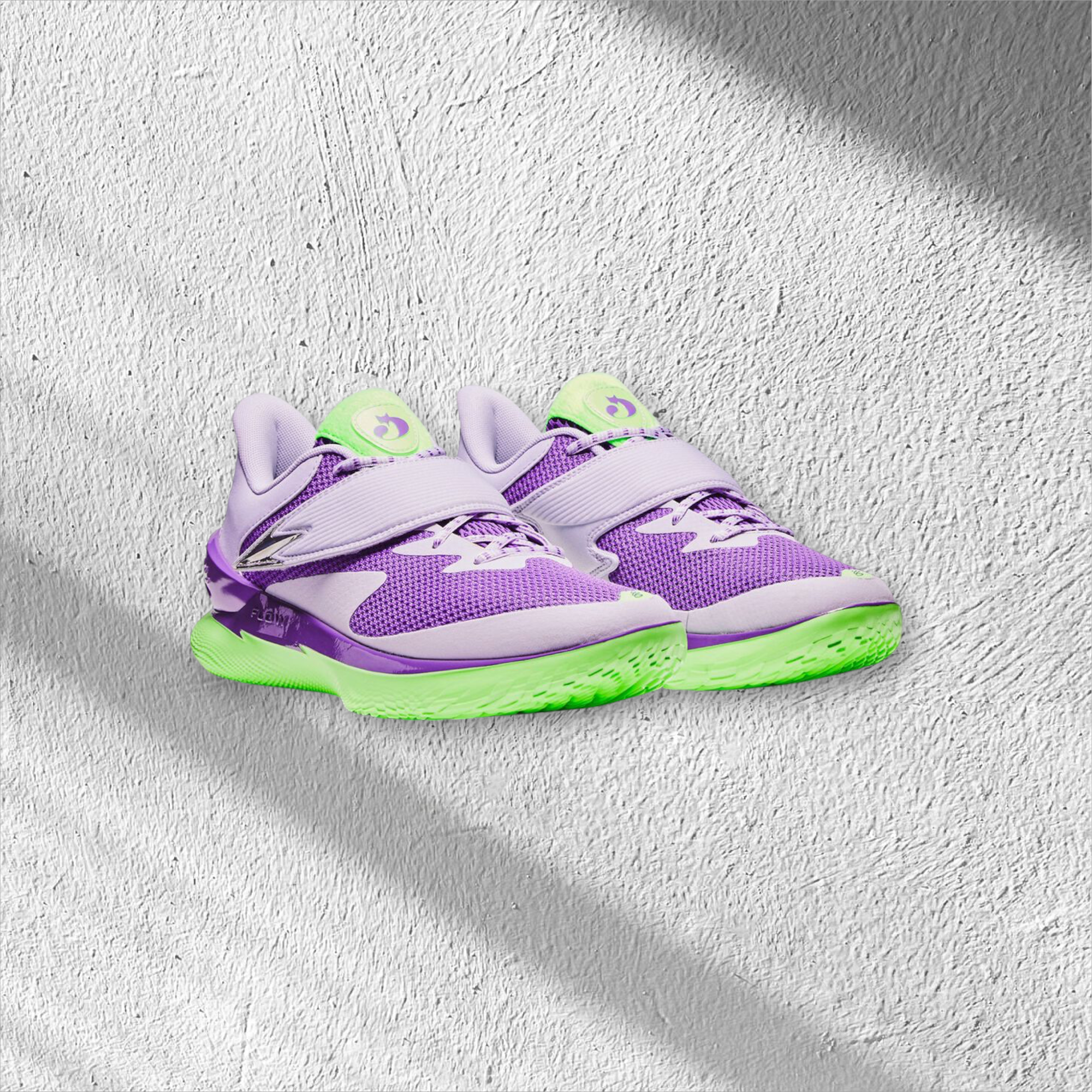 Under Armour Curry Fox 1 'The Beam' 'Purple/Green'