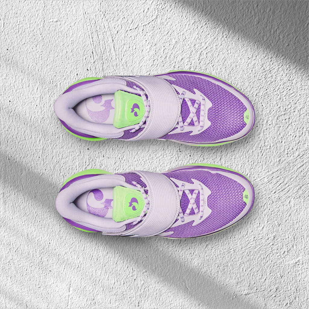 Under Armour Curry Fox 1 'The Beam' 'Purple/Green'