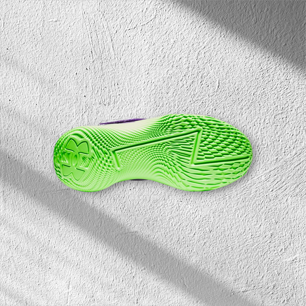 Under Armour Curry Fox 1 'The Beam' 'Purple/Green'