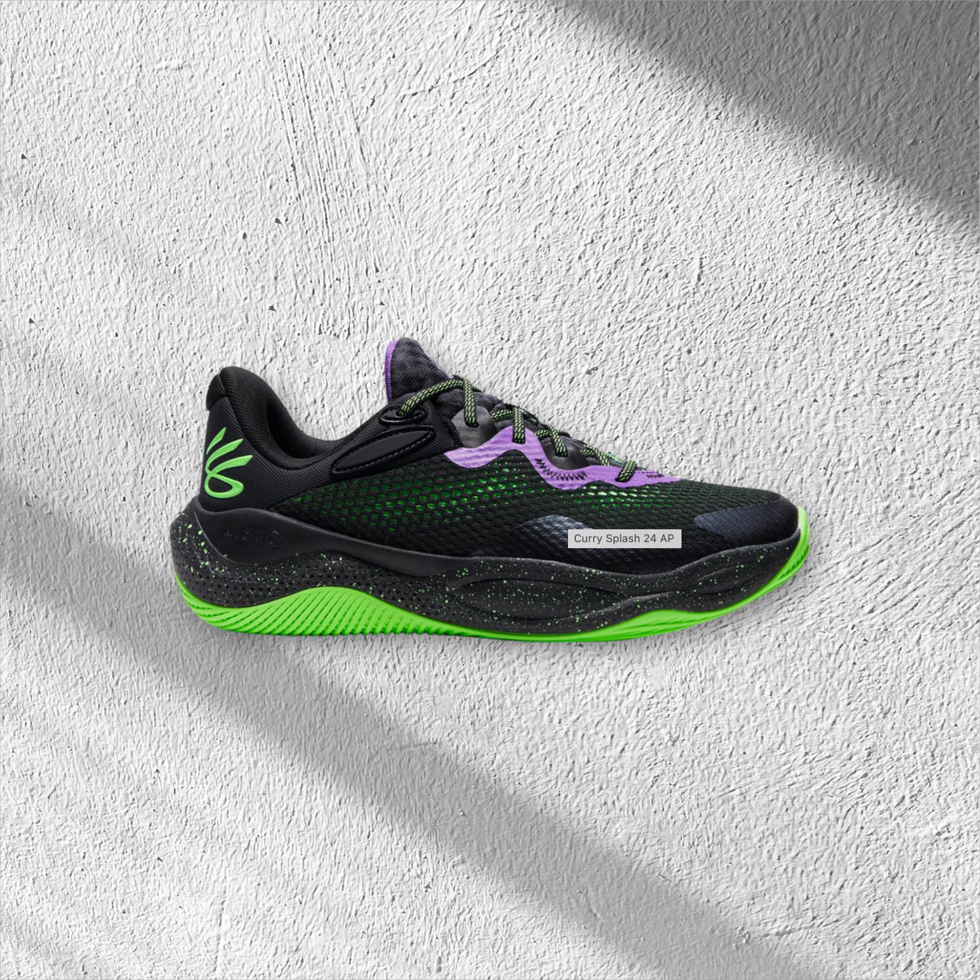 Under Armour Curry Splash 24 AP  'Purple Lavish/Hyper Green'