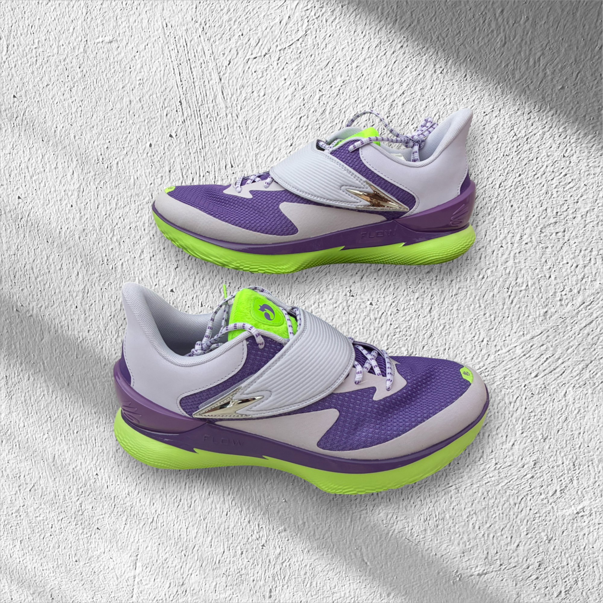 Under Armour Curry Fox 1 'The Beam' 'Purple/Green'