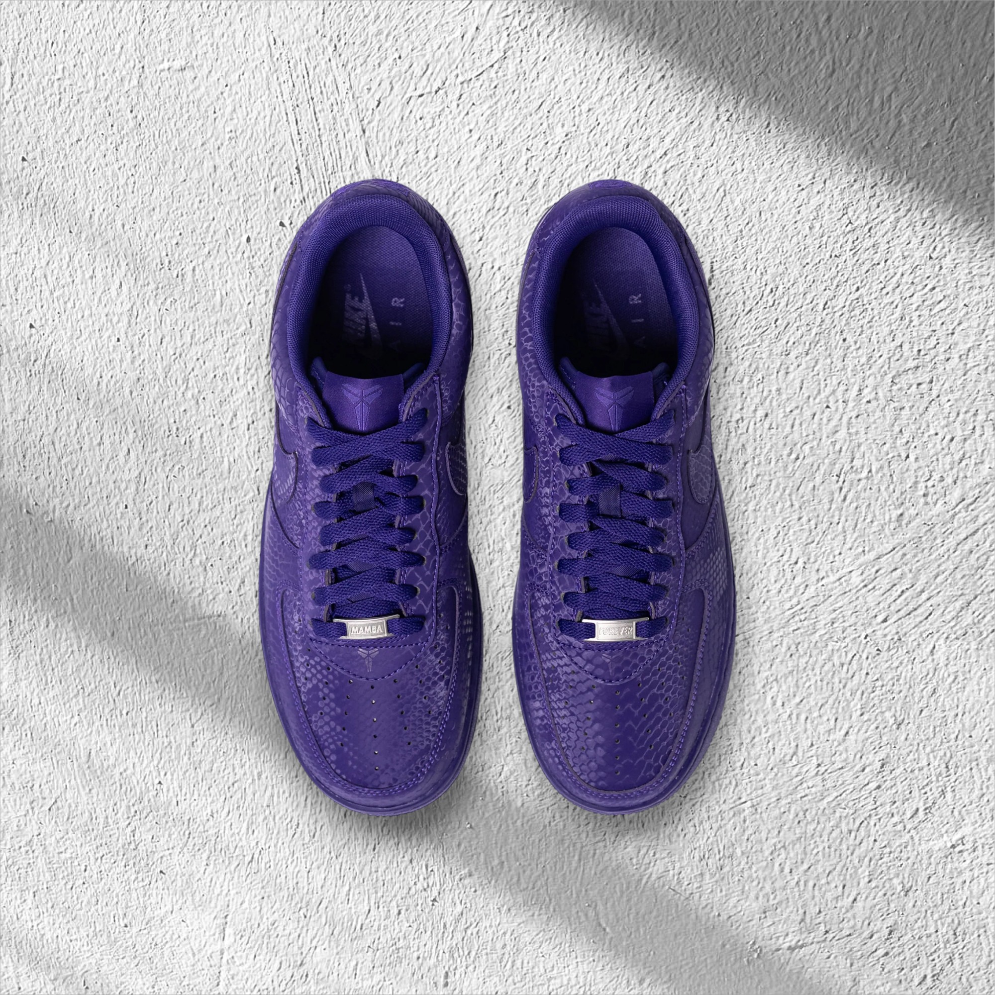 Kobe x Nike Air Force 1 Low 'Mamba Forever' 'Court Purple'
