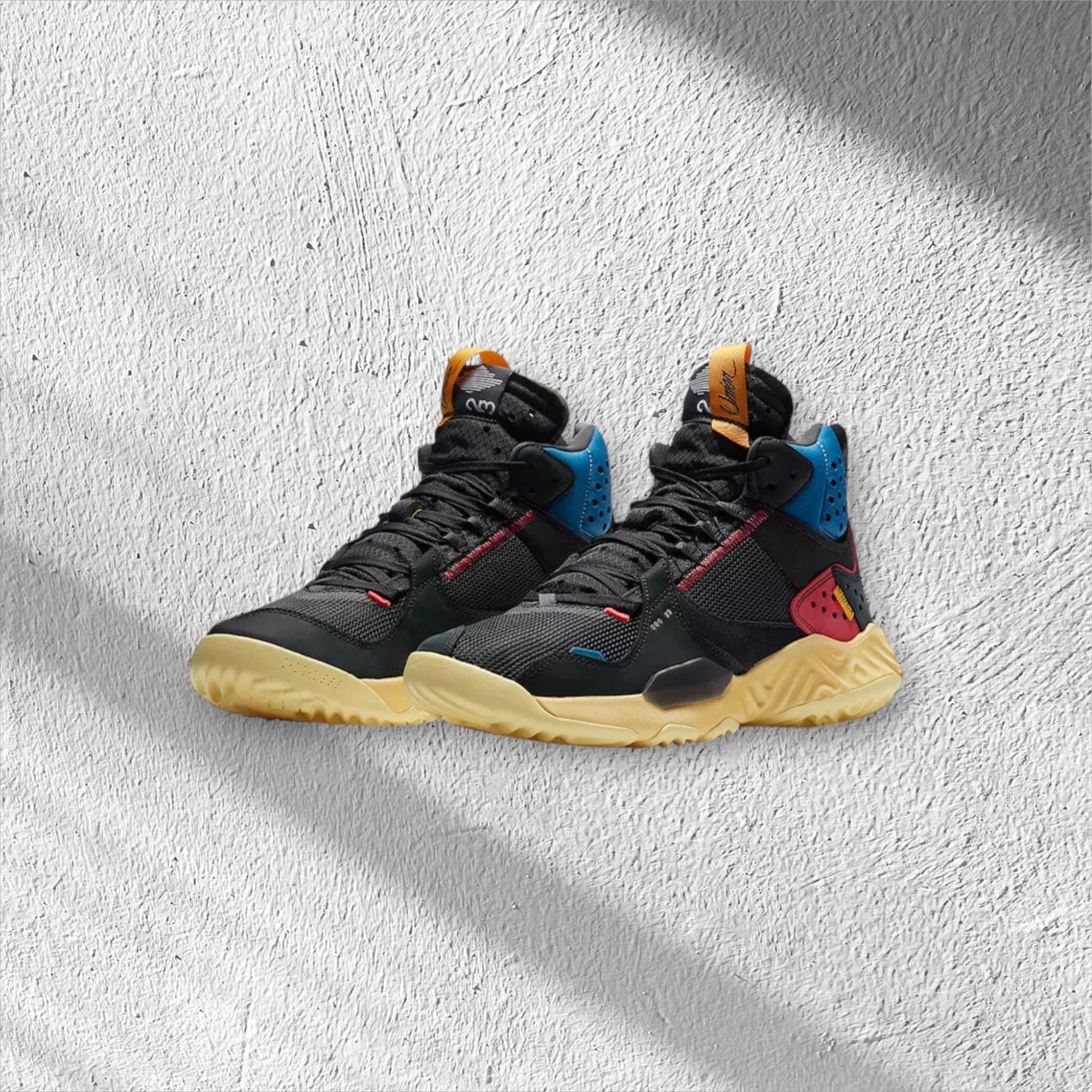 Nike Union LA x Jordan Delta Mid 'Off Noir/Smoke Grey'