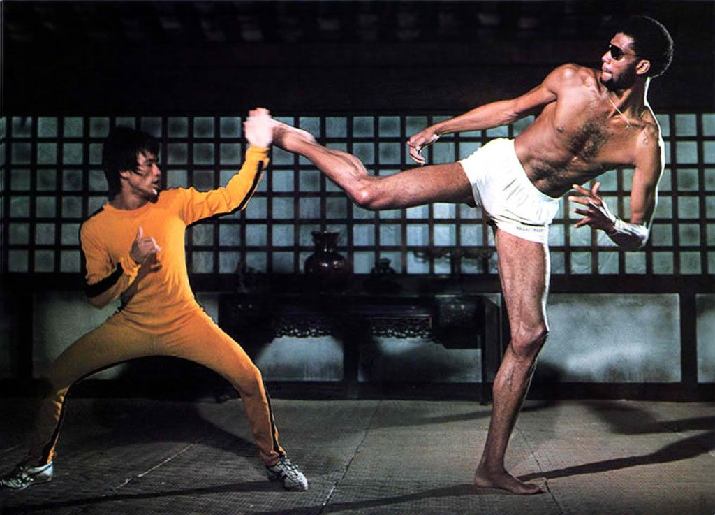Adidas Jabbar Low x Bruce Lee 'Game of Death''Yellow/Black/Cream'